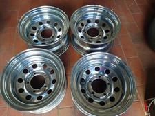4x  CHROM STAHLFELGE CRAGAR 8x15 ET-19 5x139,7 5x5,5" OFF ROAD Spezi Saarland