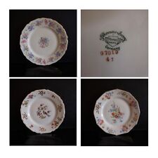 4 Teller Untertassen Porzellan THOMAS AVORY BAVARIA Deutschland Jugendstil N3794