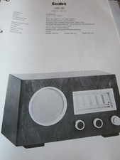 Schaltplan N Radio Seibt 161W