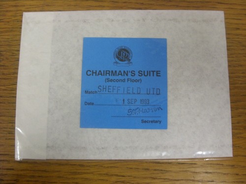 1993 ticket queens park - ticket:,