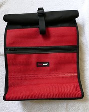 Feuerwear Fahrrad-Tasche rot Rolltop unbenutzt