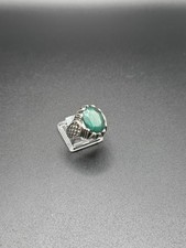 Herrenring Smaragd Stein