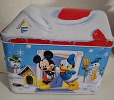 Disney Dose Haus mit Donald , Micky u. seine Freunde versch. Motive mit Spieluhr