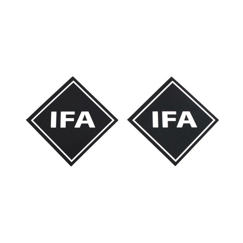 Ifa aufkleber karo - ifa,