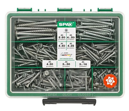 Spax sortimentskasten - spax,
