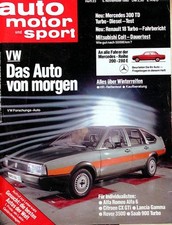 AMS 23/1980 Test Mercedes W