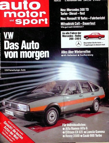 Ams 1980 test - 23/1980, mercedes