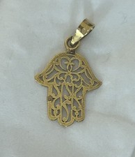 Anhänger Gelbgold Hand