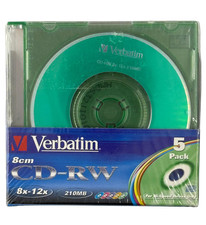 Verbatim - 8cm CD-RW 5er Pack