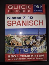 Spanisch Quick Lernbox