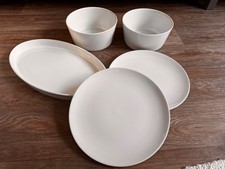 Nr. 179 Servier-Set weiß 5-tlg. Teller, Schüssel, Servierteller