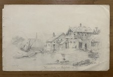 Orig.-Bleistiftzeichnung nach