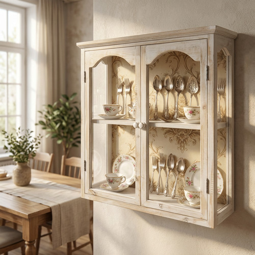 Wandschrank landhausstil aus - wandschrank,