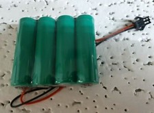 Modellbau-Akkupack NiMh 4,8V 850 mAh 4er Pack Mignon mit JST Stecker SM-2P