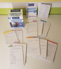Französich Quick-Lernbox mit 250 Lernkarten von Schülerhilfe für die 5-10 Klasse