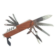 11in1 taschenmesser holzgriff - taschenmesser,