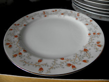 1 Kuchenteller ( von 6 ) Alt Schönwald Erdrauch Rot wie Arzberg