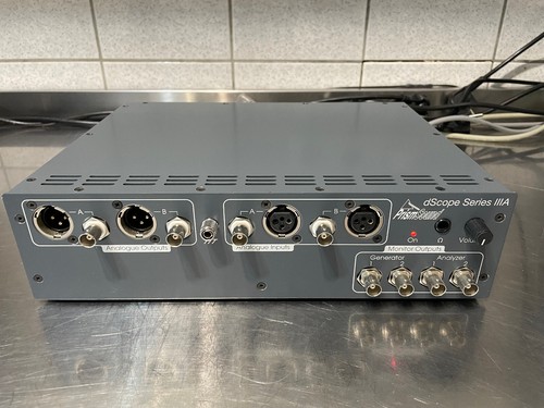 Dscope series audioanalyzer - dscope,