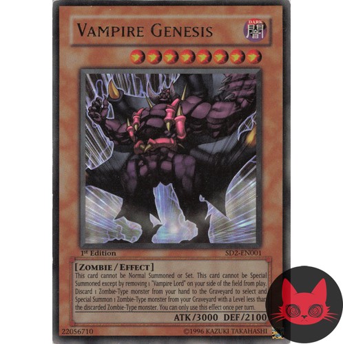 Yugioh vampirgenesis sd2 - vampirgenesis, sd2-de001