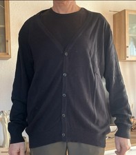 Schwarze Feinstrick Jacke von