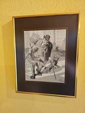 Original Tuschezeichnung von