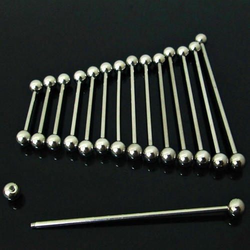 Zunge piercing stab gerade - stab,