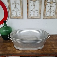 B2389 Alte Aluminium Wanne mit