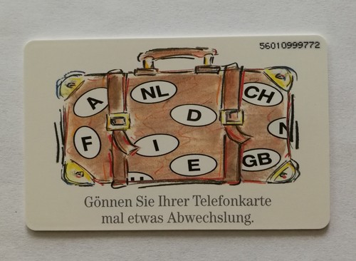 Telefonkarte 12 dm - telefonkarte,