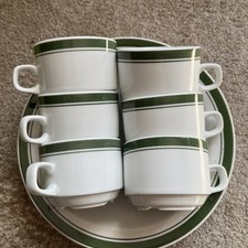 Mitropa Geschirr DDR Tassen