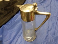 Karaffe mit Silbermontierung