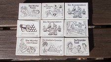 9x Mini Puzzle Bartl Holz Knobelspiel Geduldsspiel Geburtstag Geschenk mitbring