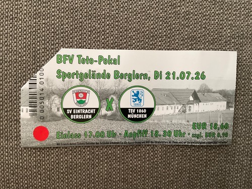 Sammler ticket eintracht - sv,