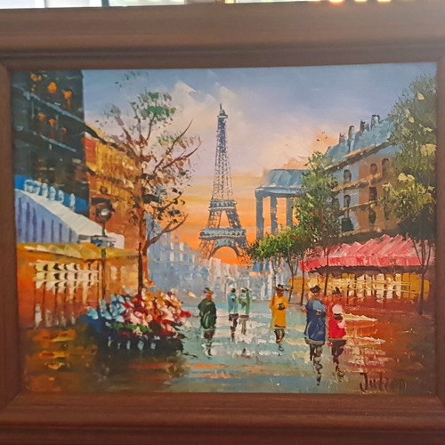 Original ölgemälde auf - Ölgemälde,