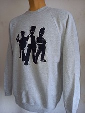 MZEE X MODE2 90ER VINTAGE CREWNECK GR. L/XL PULLOVER BREAKDANCE GRAFFITI ADIDAS
