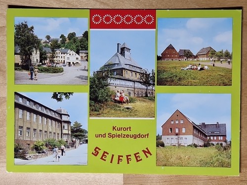 Ansichtskarte seiffen buntes - ansichtskarte,