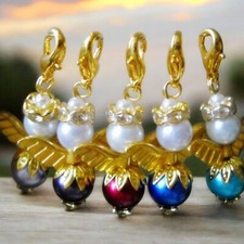 Gastgeschenk Anhänger Engel gold Geschenkidee Hochzeit Taufe Kommunion