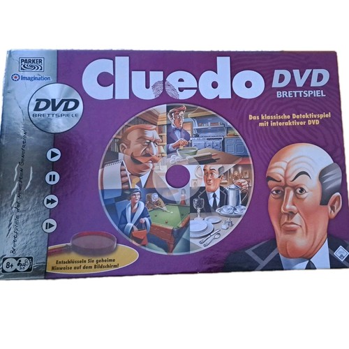 Cluedo dvd brettspiel - cluedo, parker
