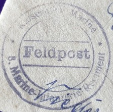 WW1 Briefstempel Kaiserliche