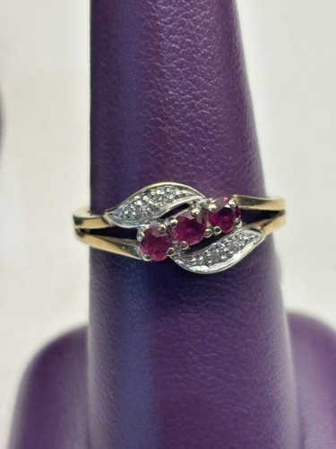 Karat gelbgold damen ring - 18,