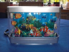 Aquarium Lampe LED - Fische bewegen sich - 3D Effekt Nachtlicht Kinderlampe