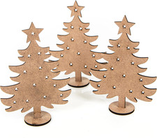 Mini Weihnachtsbaum Holz 14 cm