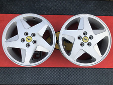 Felgen hinten Ferrari 348 links und rechts, Herstellernummer 136547 und 136538