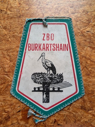 Ddr wimpel zbo burkartshain - ddr,