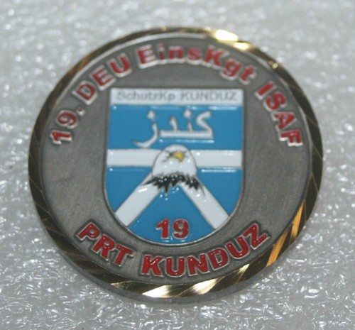 Coin deu eins ktgt isaf - coin,