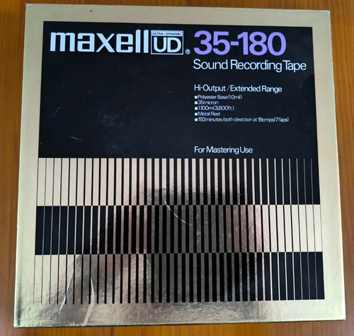 Maxell 180 aluspule 2x - aluspule,