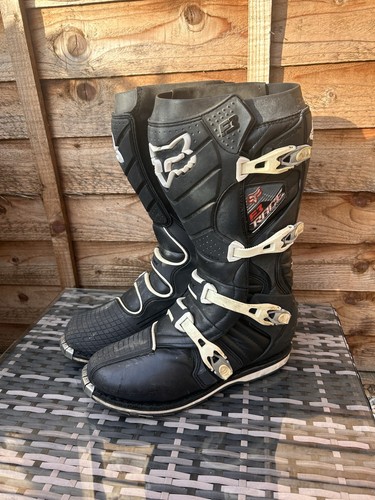 Fox race boots schwarz mit - race,