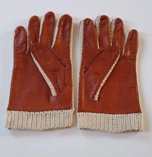 Fingerhandschuhe Leder Größe