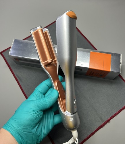Hair crimper double barrel - crimper,