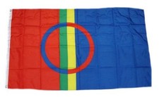 Fahne / Flagge Sami Lappland