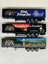 Auflieger-Konvolut , Bier , gebraucht/Bastelschrott , Herpa 1402